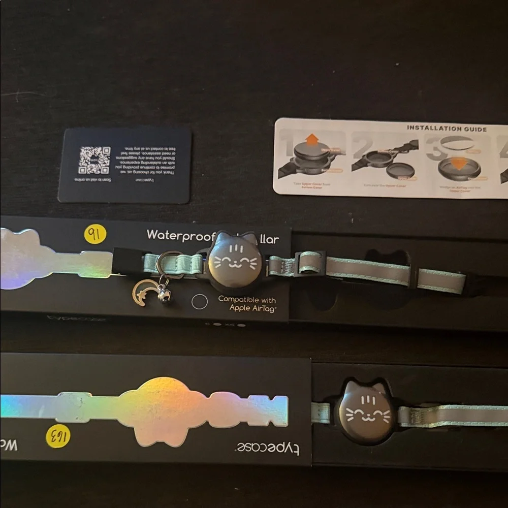 Typecase Waterproof Cat Collar Set of Two